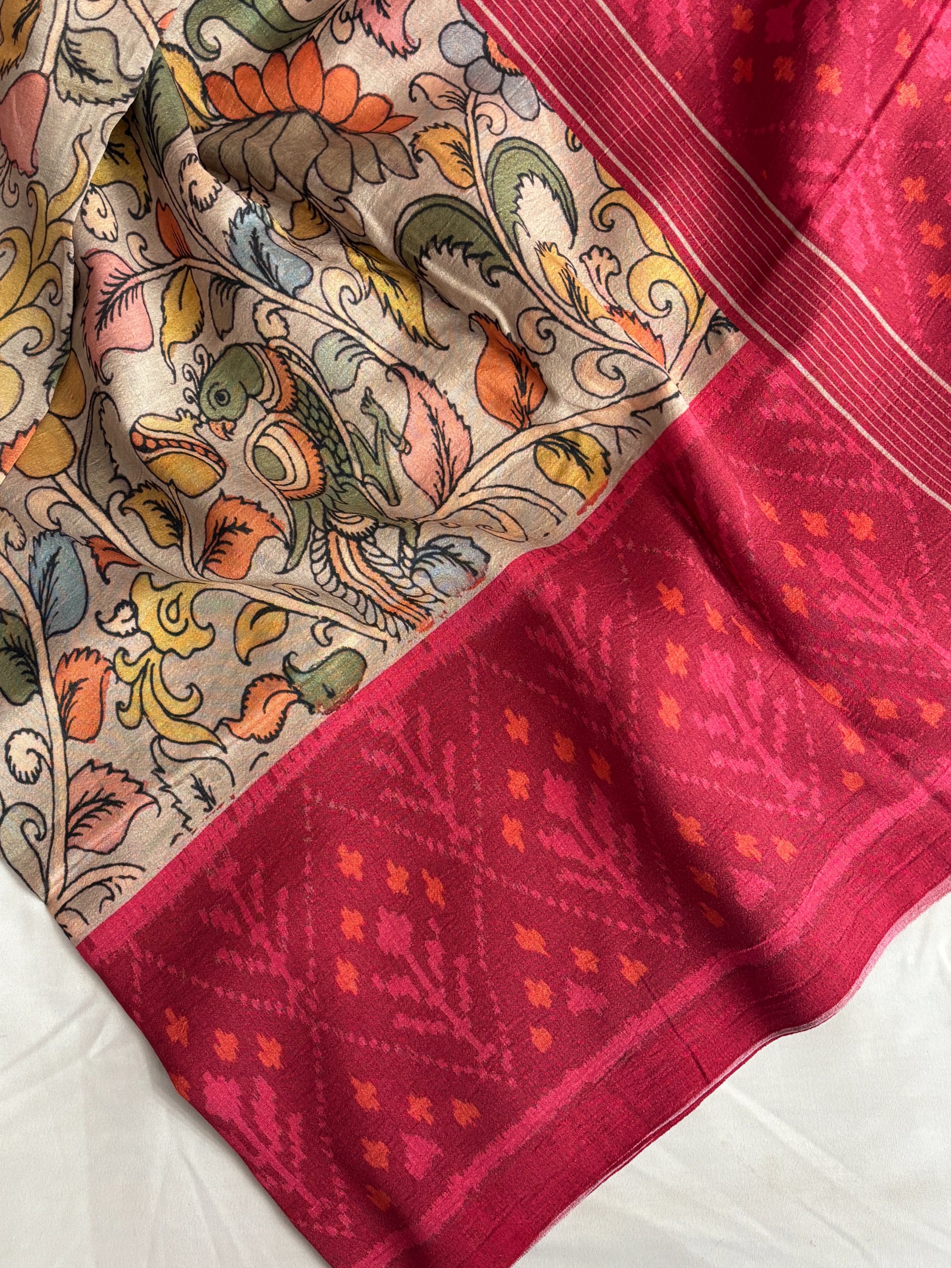 Chapa Tussar Silk Saree