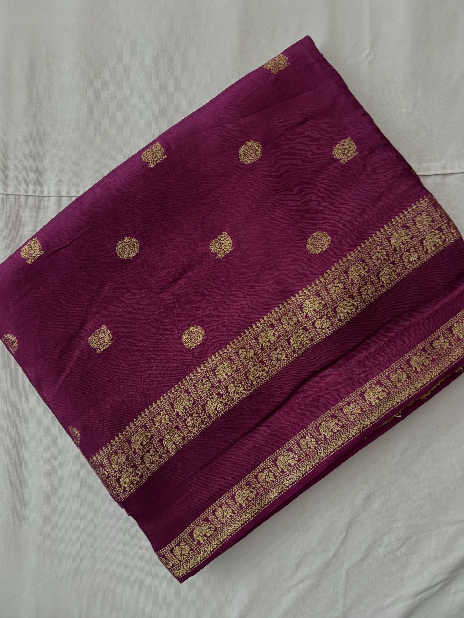 Banarasi Dola Crepe Saree