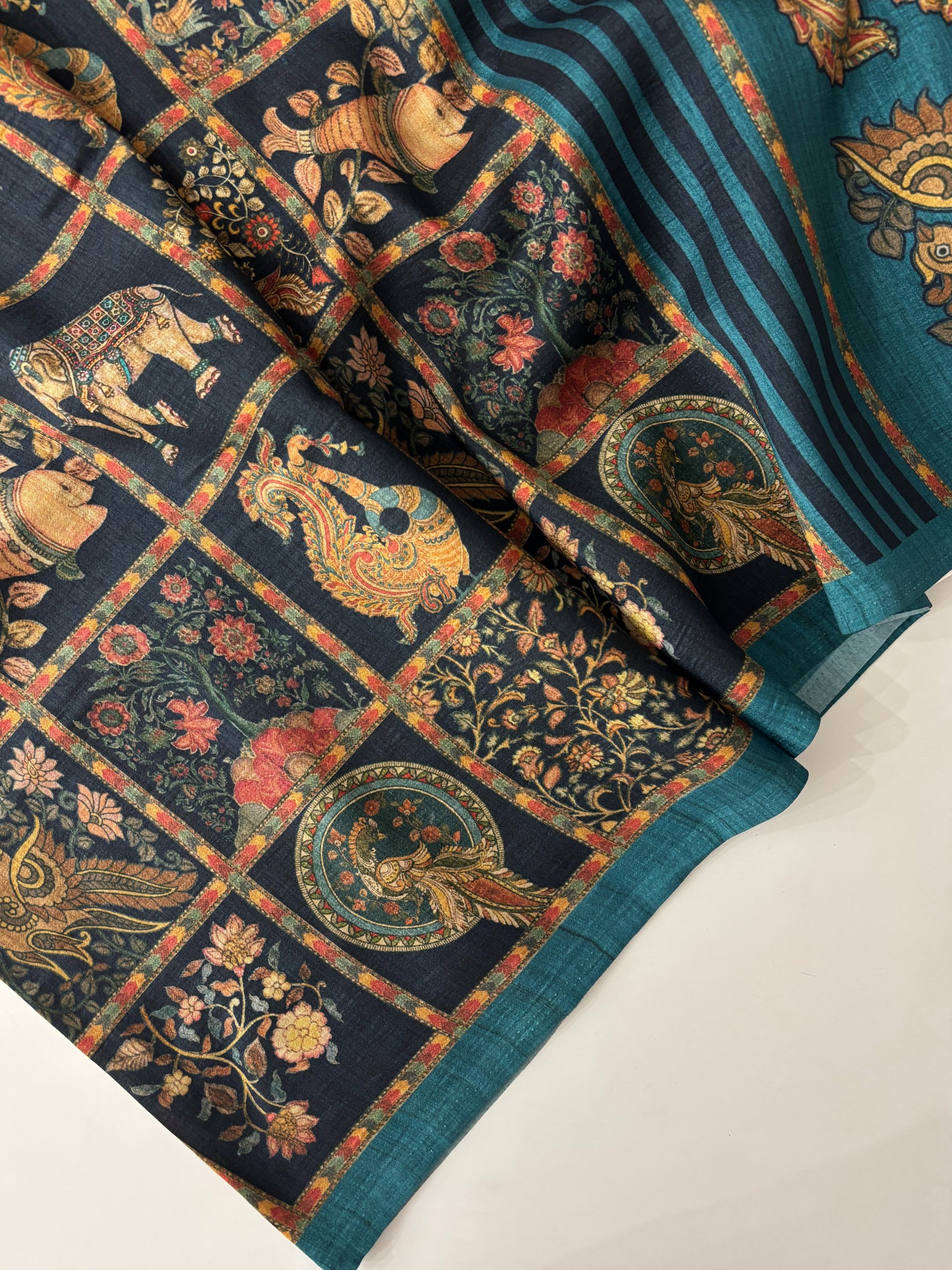 Chapa Tussar Silk Saree